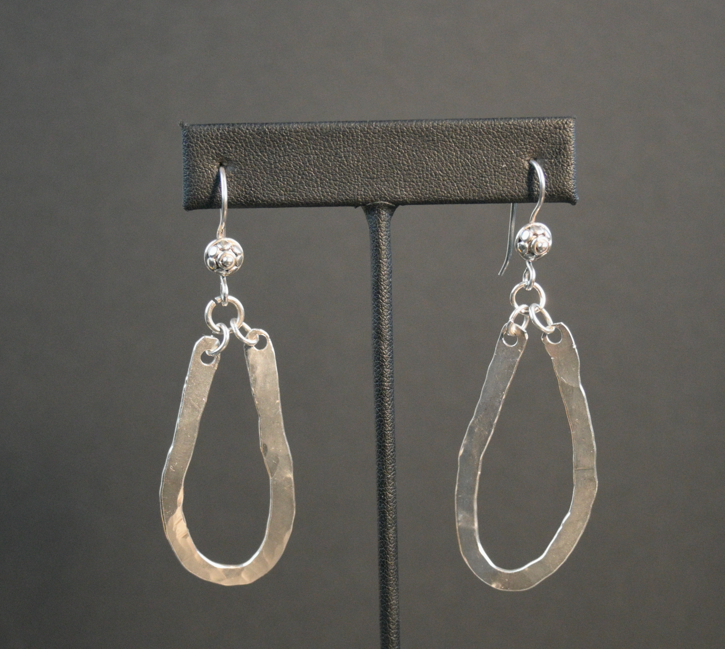Fine Silver Hoop Earrings