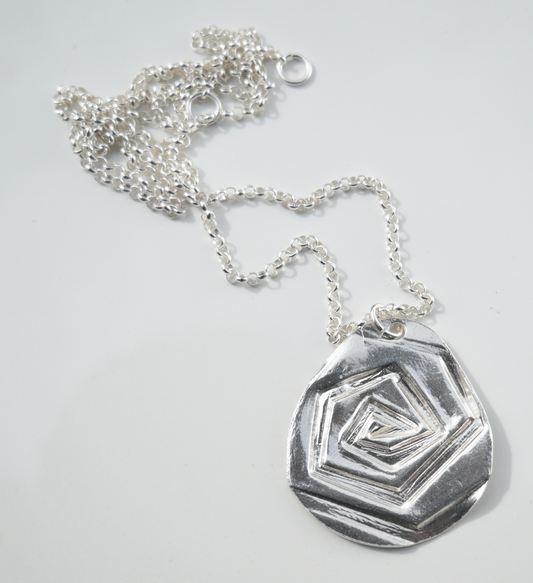 Fine .999 Pure Silver Pendant Necklace