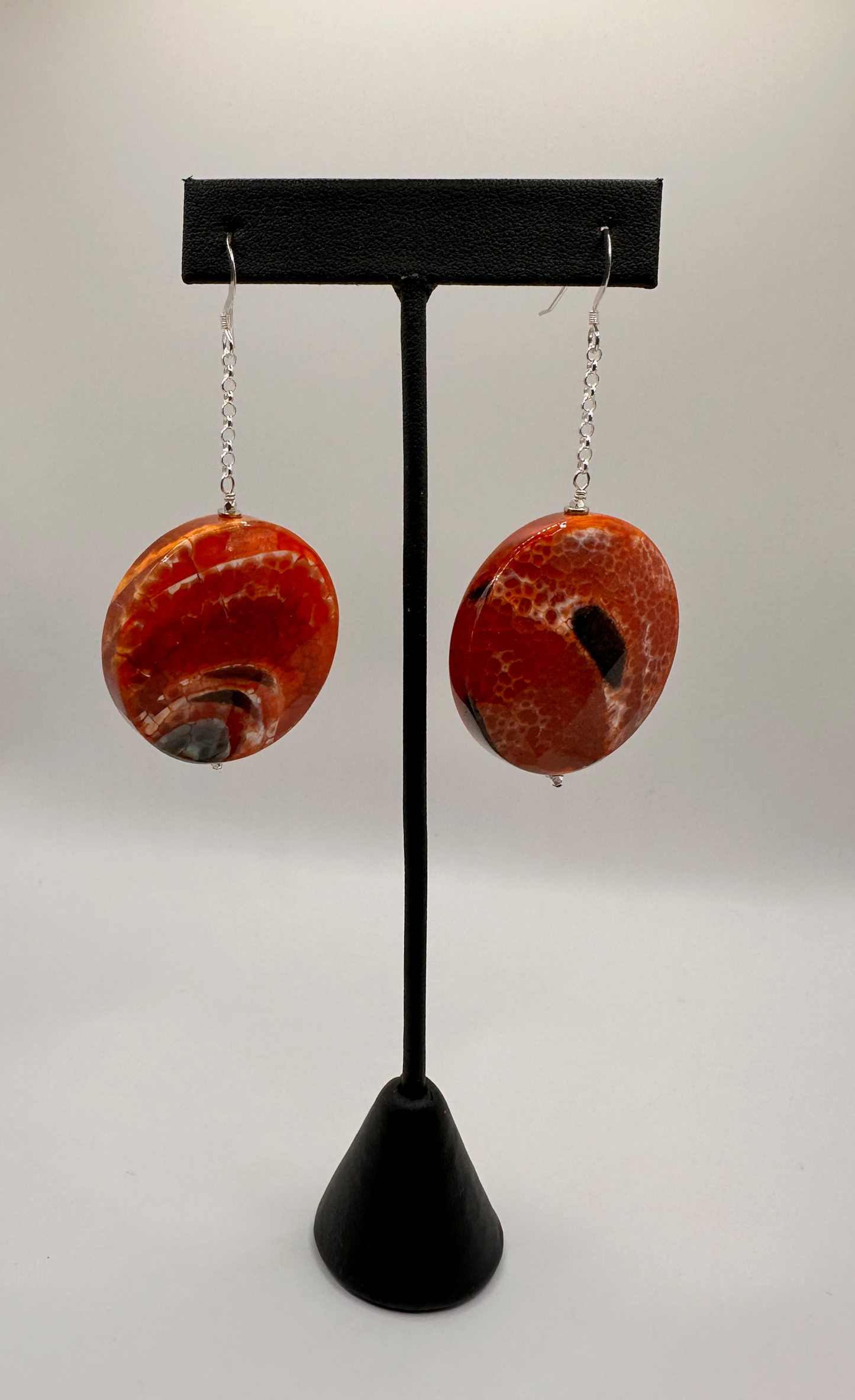 Carnelian Stone Earrings