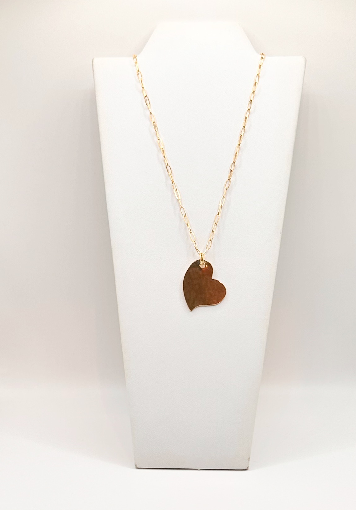 14KT Gold Filled Heart Pendant Necklace