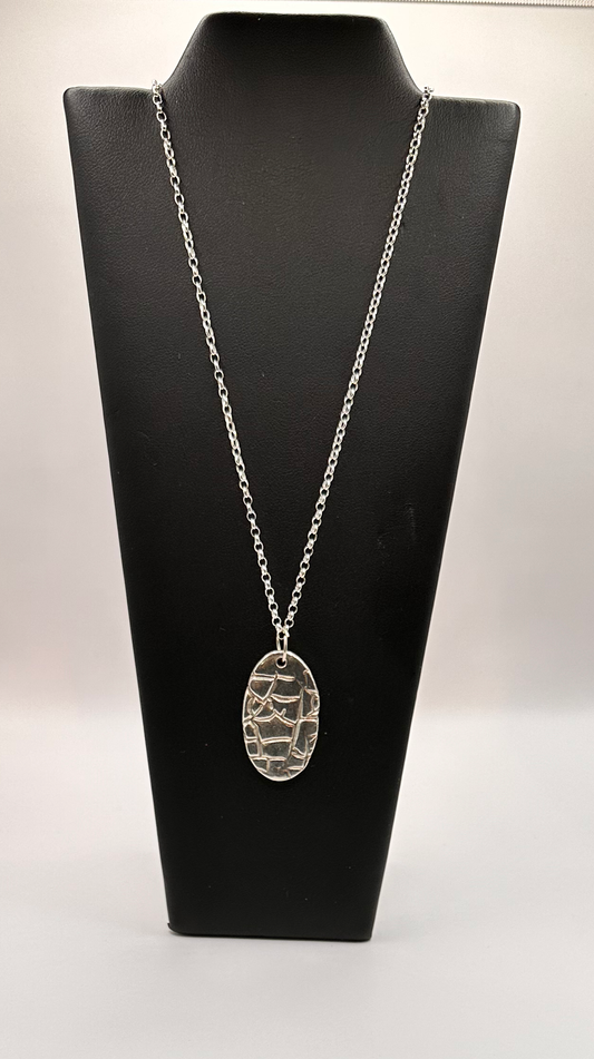 Artisan Crafted Fine Silver Pendant Necklace