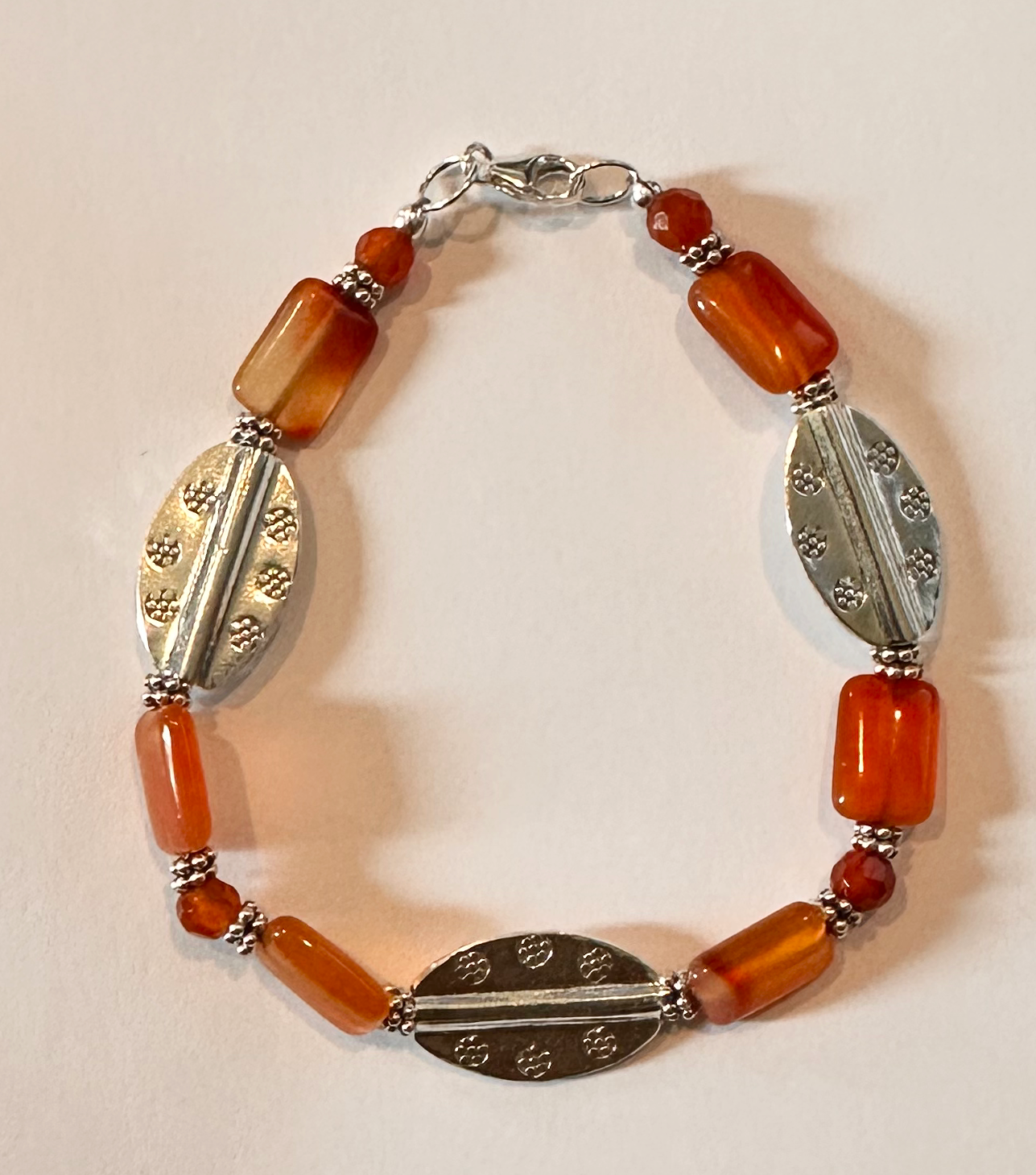 Carnelian Stone Bracelet