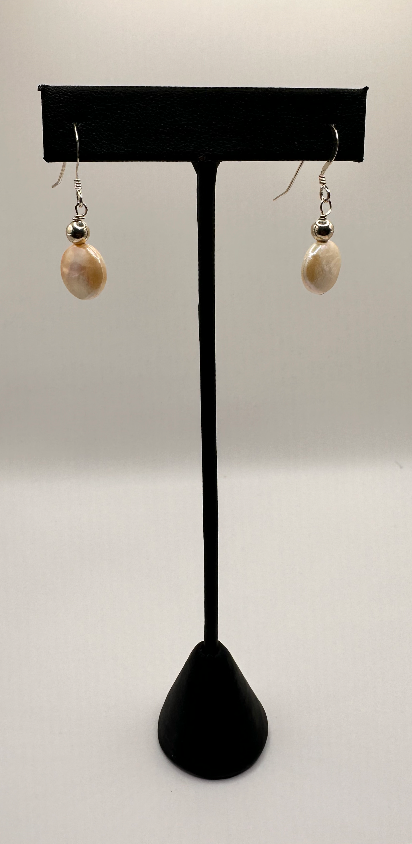 Freshwater Coin Pearl Earrings
