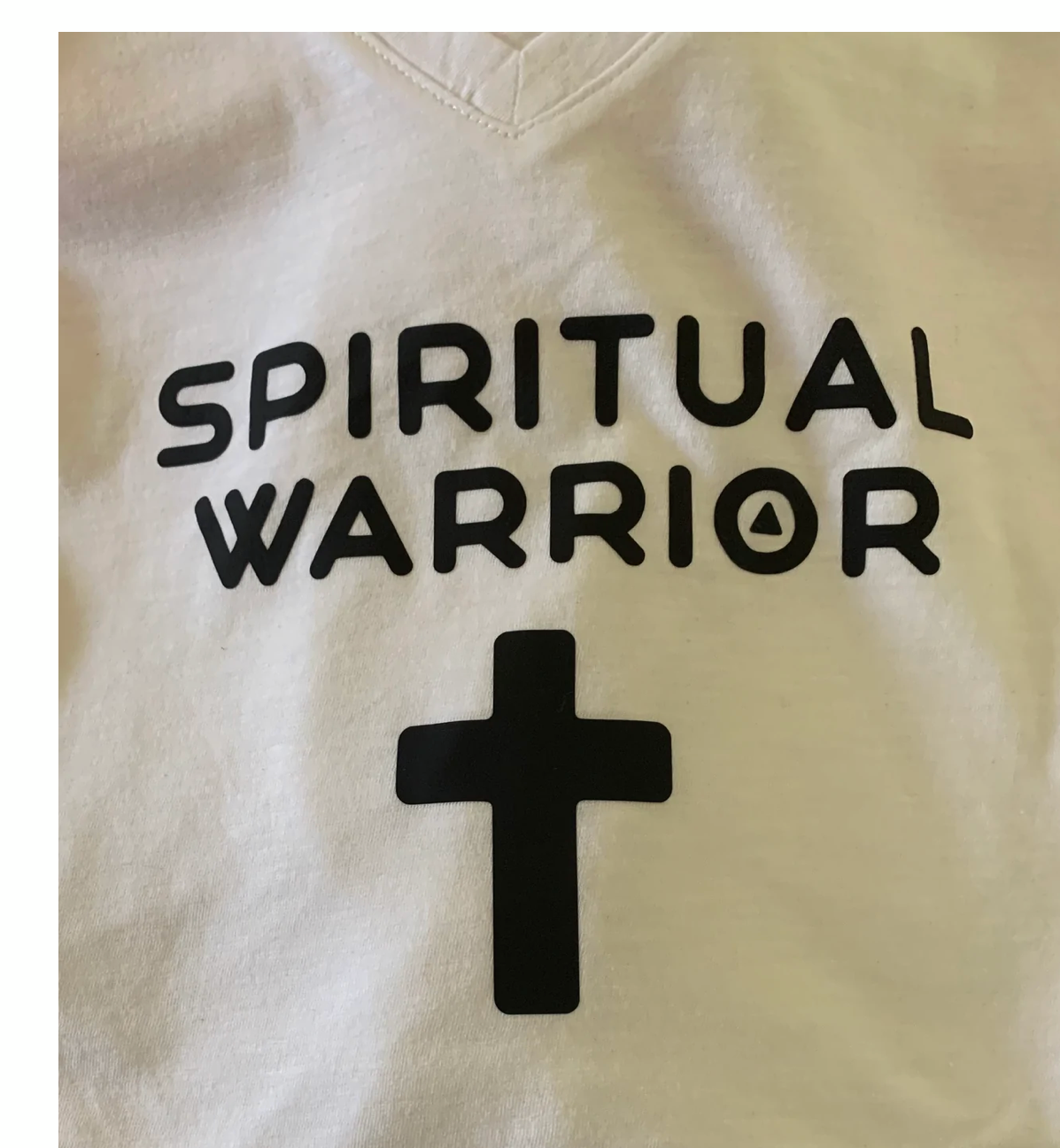Spiritual Warrior with Cross T Shirt