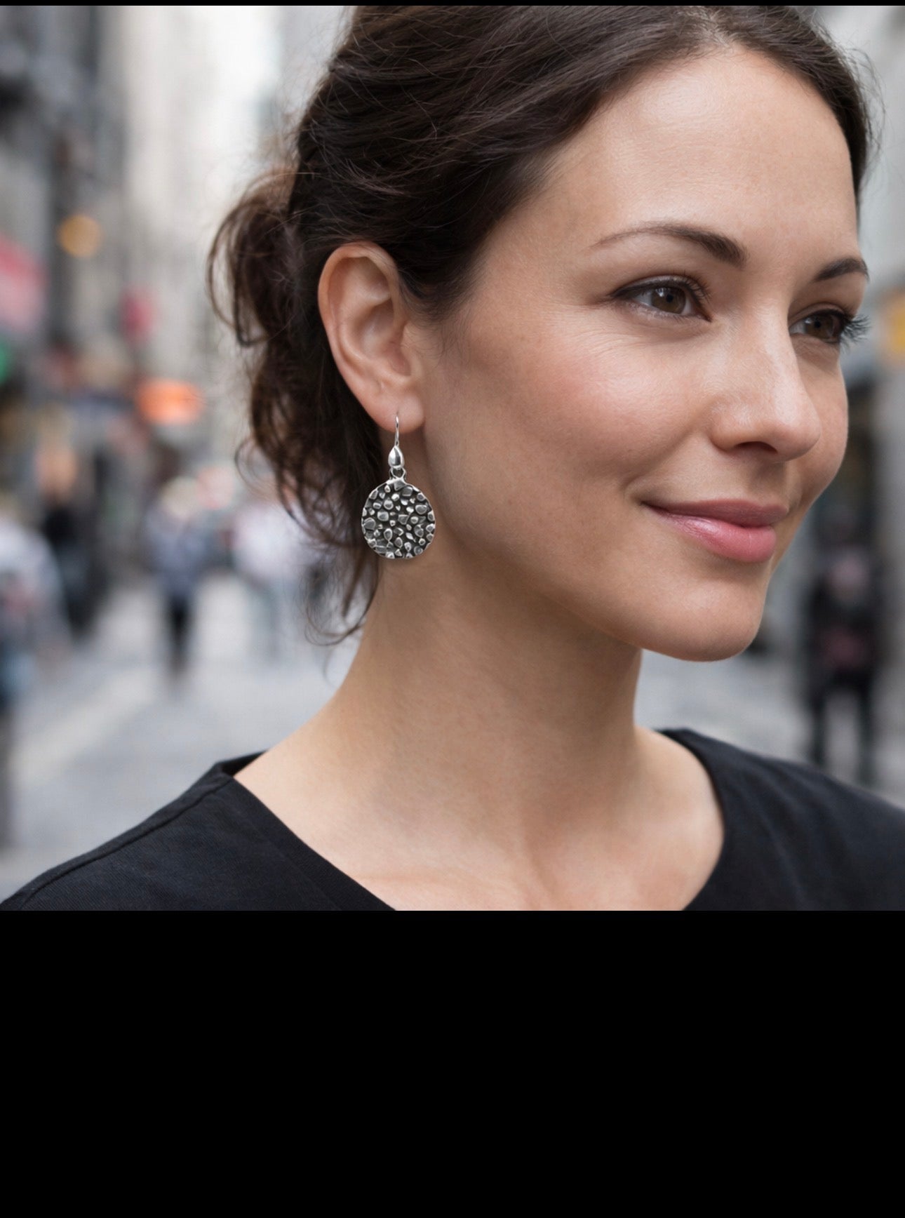 Zinc Alloy Patterned Earrings